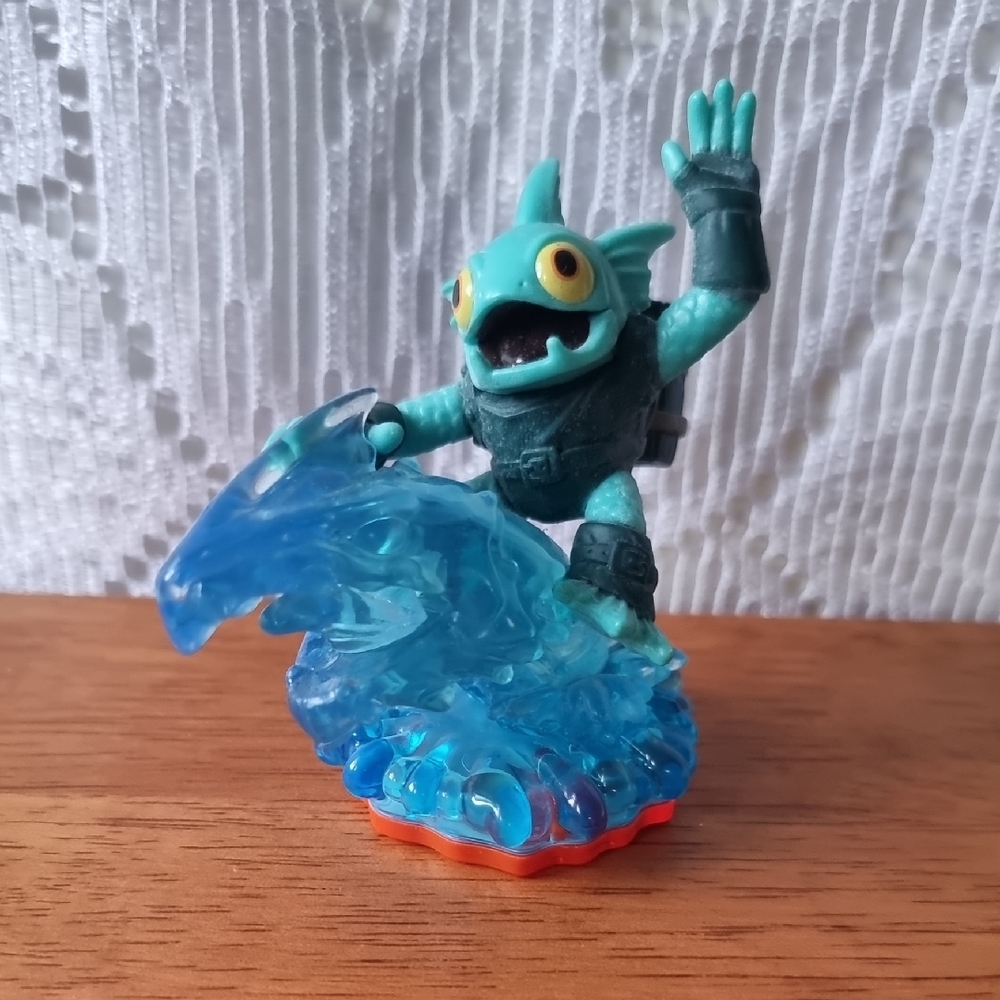 Skylanders Trap Team - Gill Grunt Series 4 Figure ~ Activision 2014